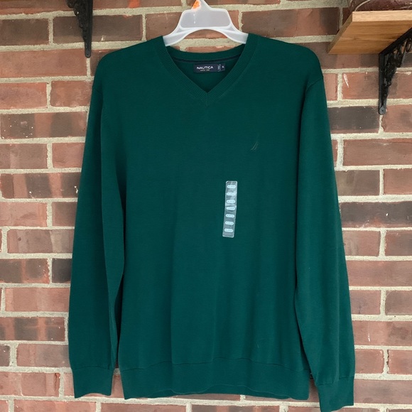 Nautica Other - ❤️ NWOT Nautica green cotton sweater